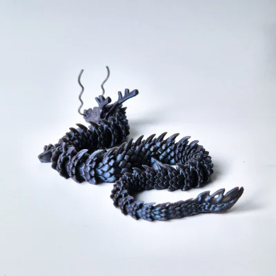 Hareketli Ejderha Oyuncak – Fantastik Eklemli Ejderha Figür, Mitolojik Tasarım & Koleksiyonluk Figür, 30 cm
